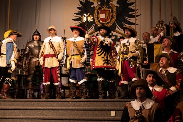 Meistertrunk bei den Reichsstadttagen in Rothenburg