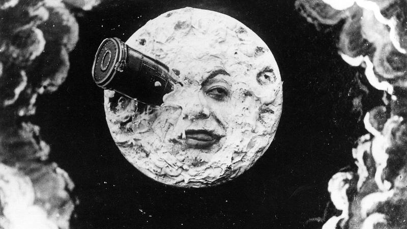 Der Stummfilm „Die Reise zum Mond“ von Georges Méliès aus dem Jahr 1902