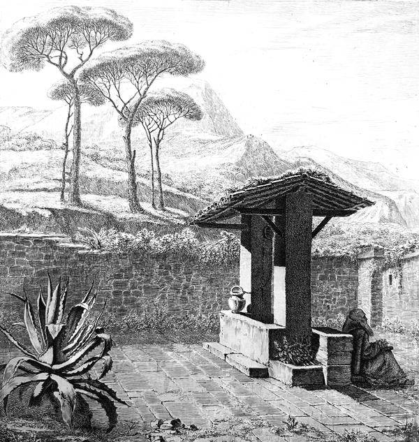 Ludwig Emil Grimm, Italien-Skizzen, während der Italienreise 1816 skizziert, bis ca. 1822 radiert  