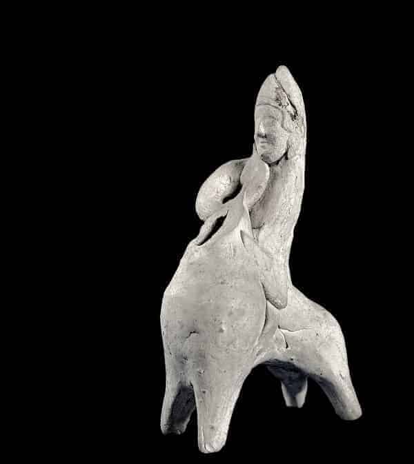 Spielzeugreiterchen, 13./14. Jhd., Museum für Franken