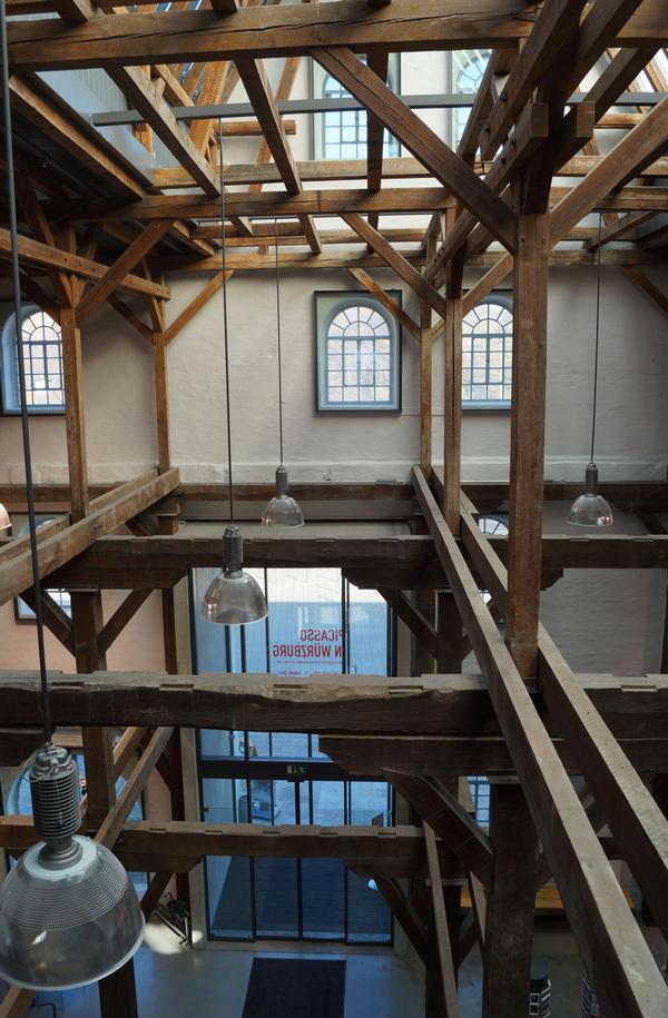 Museum im Kulturspeicher (MiK) Würzburg, Innenansicht