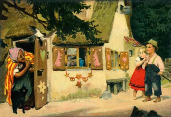 Hänsel und Gretel Motiv Spardose Zimmermann