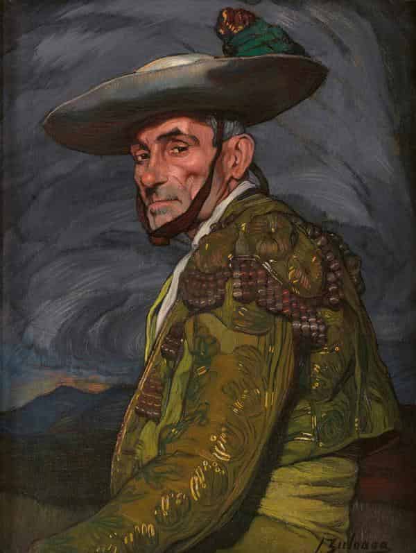 Ignacio Zuloaga Halbfigurenbildnis eines Picadors, 1910 Öl auf Leinwand, 84x61,5 cm 