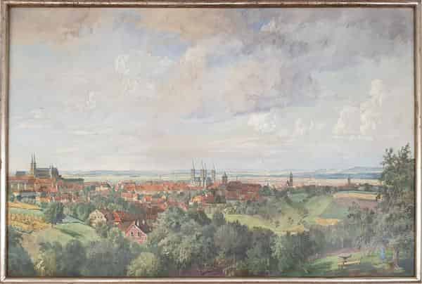 Fritz Bayerlein_Stadtansicht von Bamberg 1
