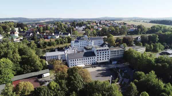 Porzellanikon Selb, Luftbild