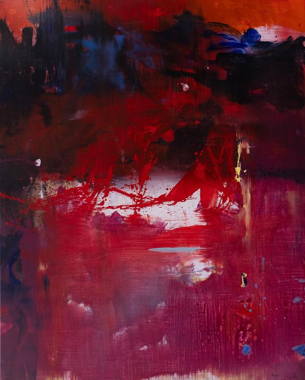 nightlights IV, 2018, Acryl