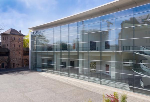 Luftaufnahme vom Neuen Museum Nürnberg