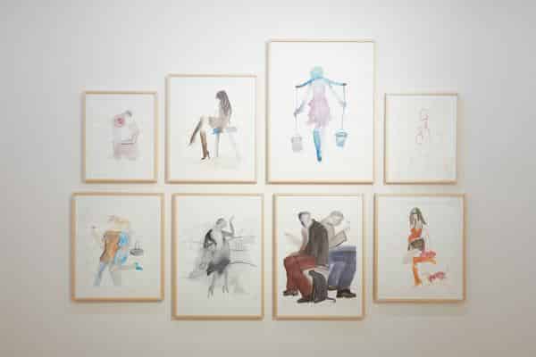 Werke von Cornelia Effner in der Ausstellung "Das Bernsteinzimmer - endlich gefunden!" in der Kunstvilla