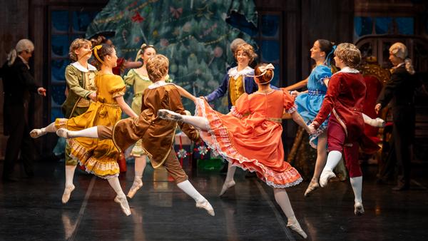 Szene aus dem Ballett „Nussknacker“