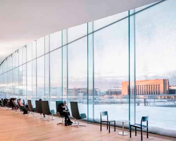 Oodi Zentralbibliothek Helsinki, dritter Stock