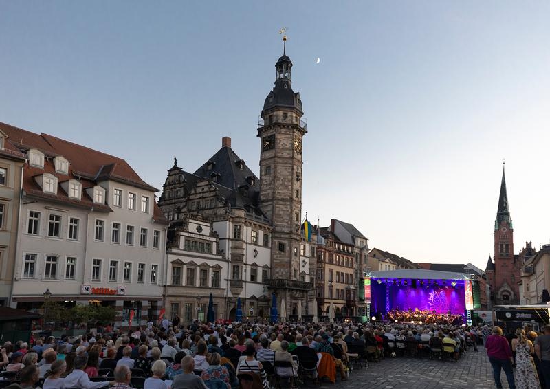 Das Classic Open-Air auf dem Marktplatz Altenburg