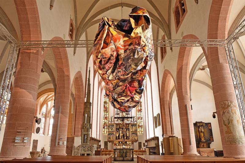 ortung 13 (2023): Tronje Thole van Ellen, „Untitled“ Ausstellungsort: Stadtkirche, Mittelschiff