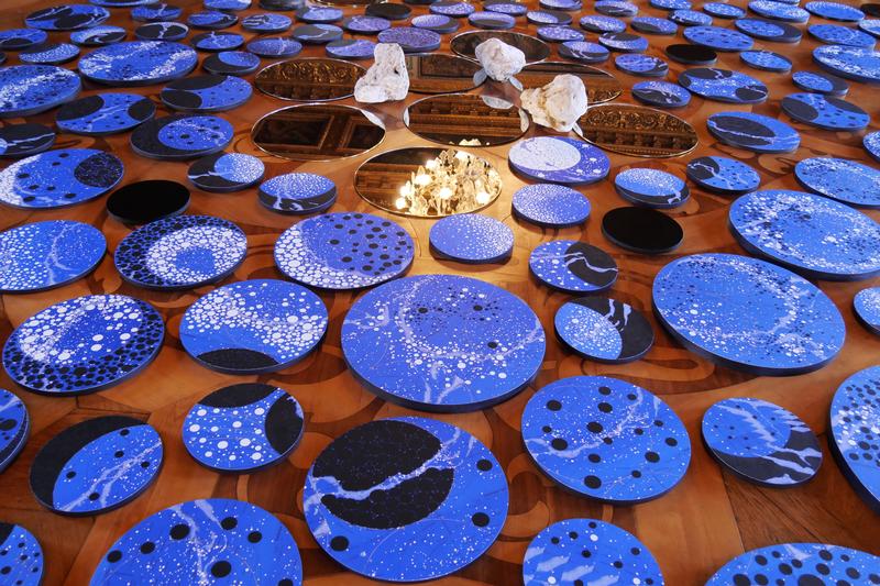 Sternenhimmelteich von Norbert Nolte im Prunksaal