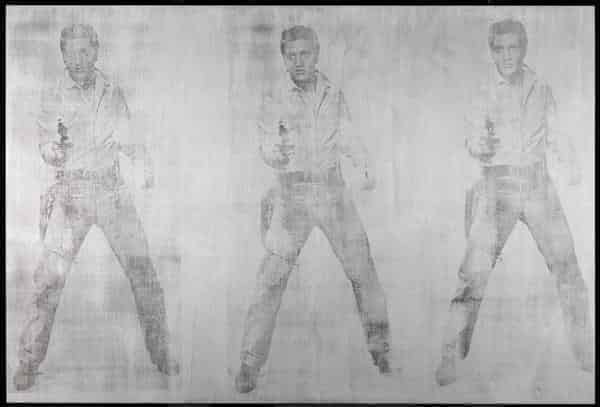Andy Warhol, "Triple Elvis", 1963