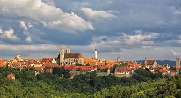 Panorama Rothenburg o. d. T.