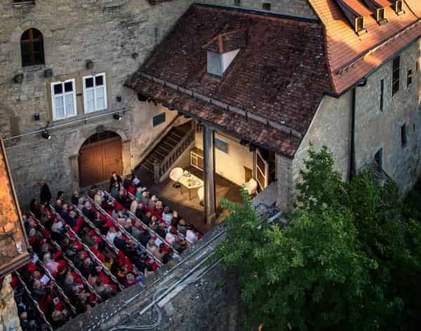 Das Toppler Theater in Rothenburg mit Freilufttheater