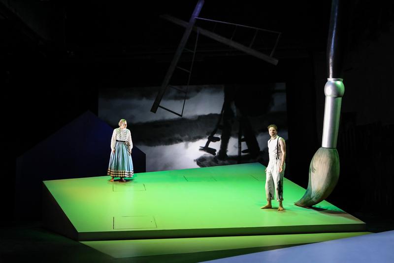 Szenenbild „Peer Gynt“, Barbara Wurster, Marek Egert
