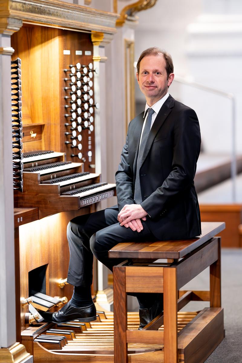 Peter Kofler am Cembalo
