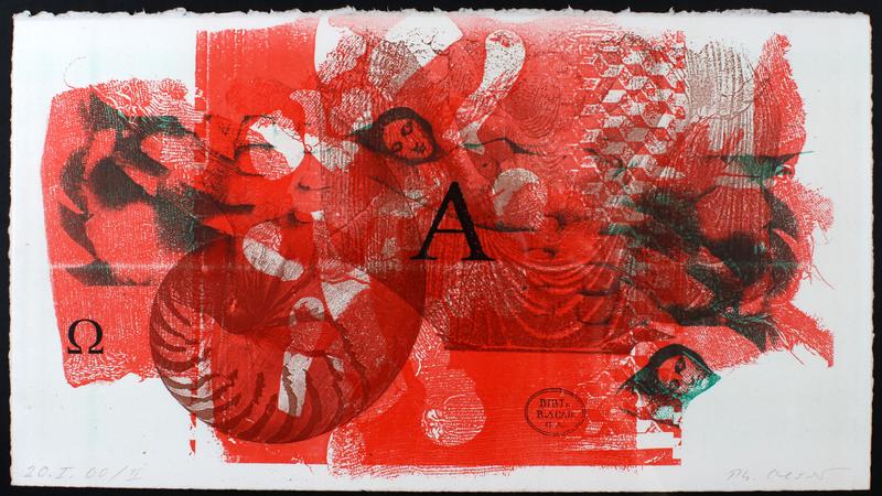 Philip Oeser, Alpha und Omega, 2000, Copygrafie