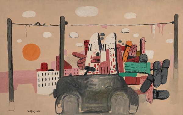 Philip Guston, Dawn, 1970, Öl auf Leinwand