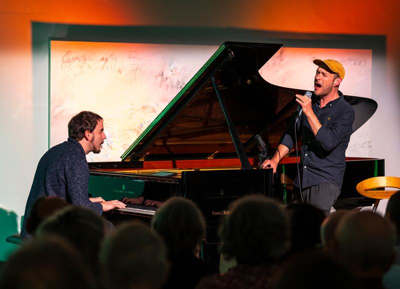 Andreas Schaerer & Daniel Garcia Diego spielen  am 14. Mai