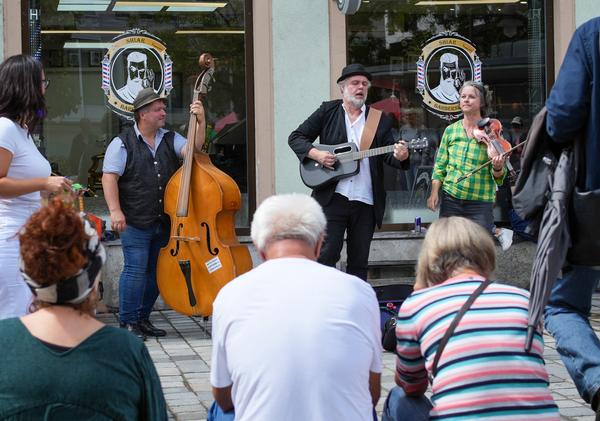 Das Straßenmusikfestival in Schweinfurt wird von dem Verein KulturPackt veranstaltet 