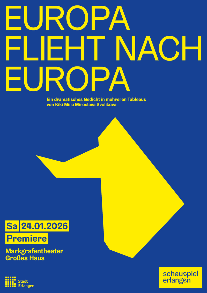 Plakatmotiv zu „Europa flieht nach Europa“