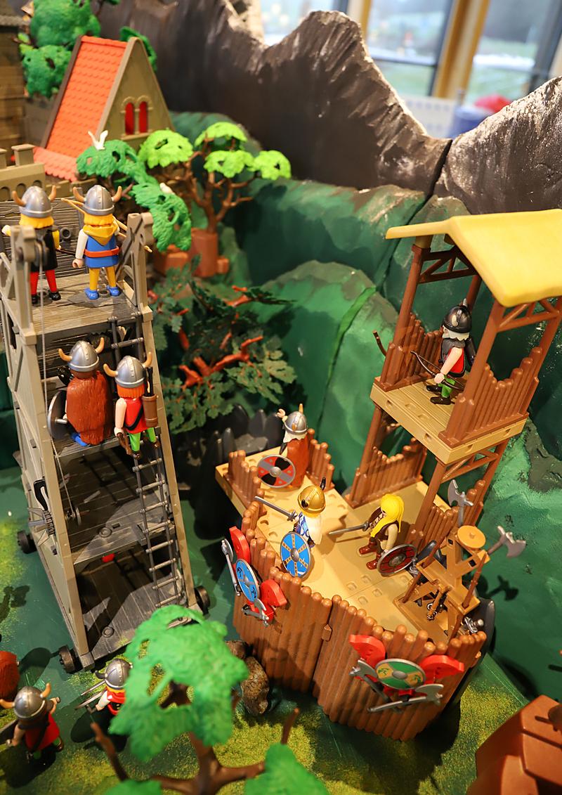 Die Ausstellung „Römer, Ritter, Rätselspaß“ im Burgmuseum Abenberg