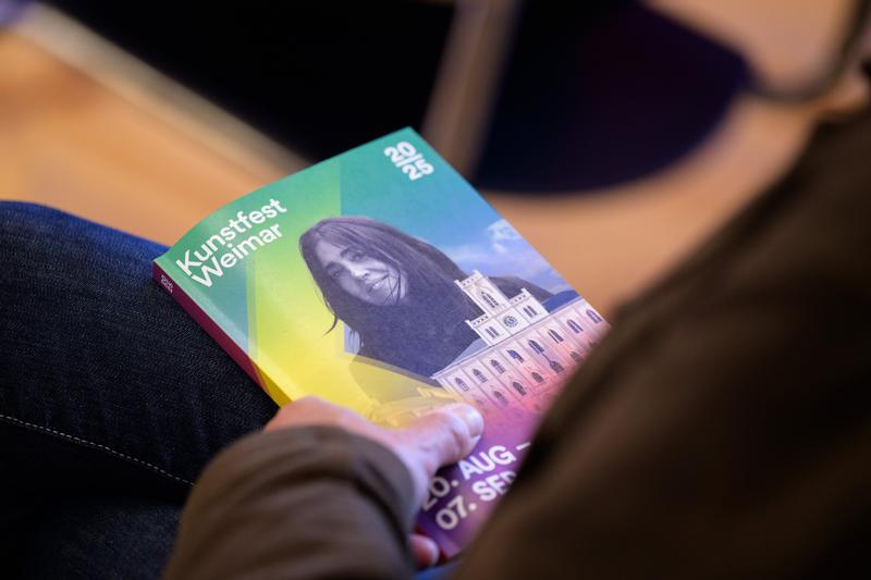 Programmheft Kunstfest Weimar 2025