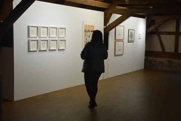 Einblick in die Ausstellung zum Kunstpreis der Stadt Marktheidenfeld