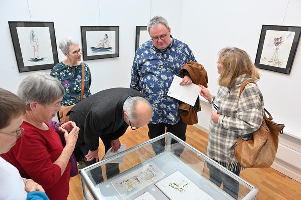 Bei der Ausstellung im Kunstverein Coburg kann man sich von der Qualität der Arbeiten überzeugen