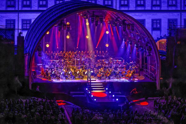 Das Open Air auf Schloß Friedenstein in Gotha