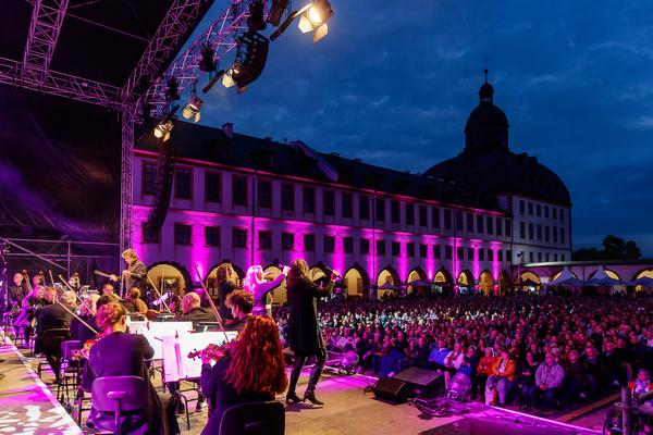 Das Open Air auf Schloß Friedenstein in Gotha