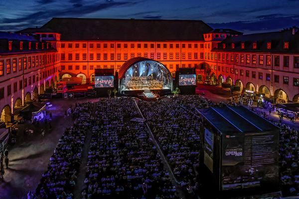 Das Open Air auf Schloß Friedenstein in Gotha
