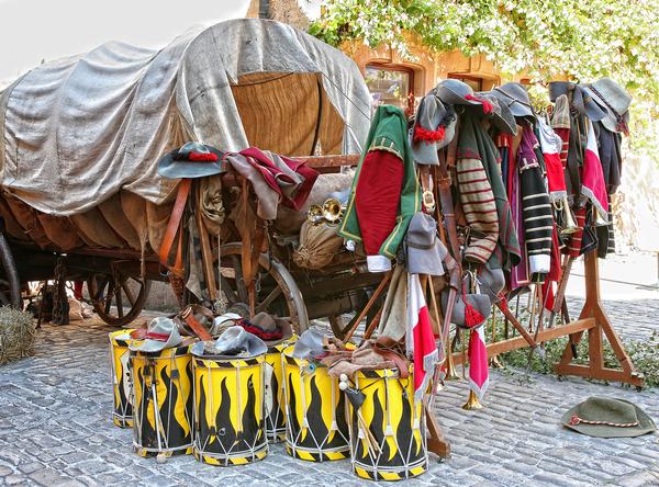Reichsstadttage Rothenburg o.d. Tauber: Planwagen 