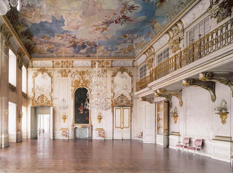 Spiegelkabinett in der Residenz Ansbach