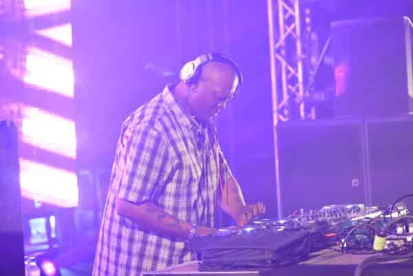 DJ Rush an den Turntables