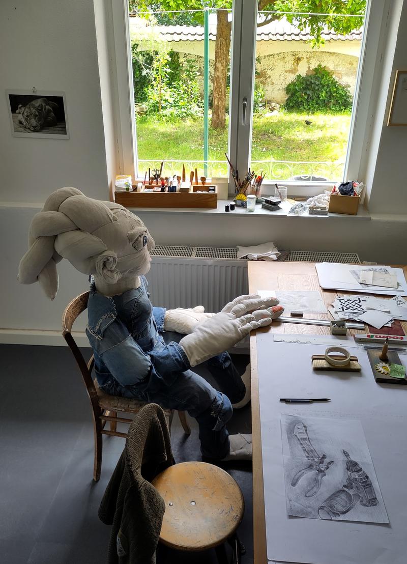 Im Atelier von Ruth Loibl