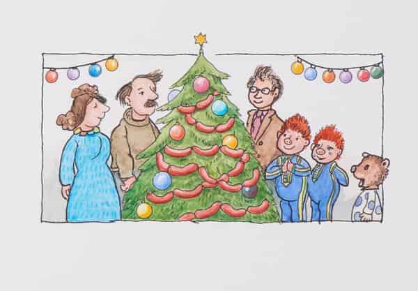 Das Sams feiert Weihnachten