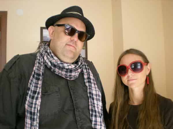 Volha Hapejeva und DJ Ullad Buben