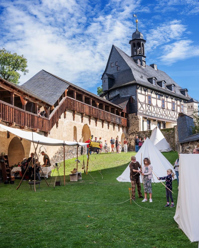 Schlösserkindertag auf Schloss Burgk