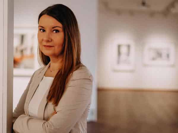 Sabine Raithel führt seit 2019 gemeinsam mit Willi Karl den Kronacher Kunstverein. 