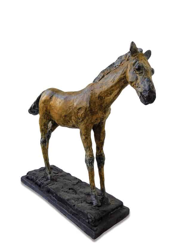 Pferdchen, 2022, Bronze, 27 × 29 × 8,5 cm