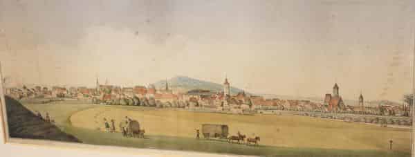 Stadtansicht um 1870