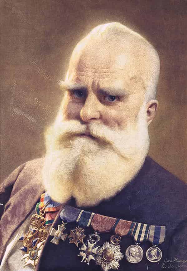 Carl Haag, Selbstbildnis, 1900
