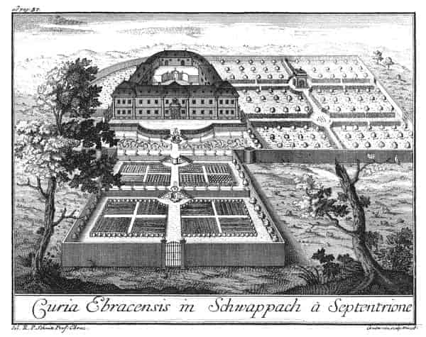 Stich Schloss Oberschwappach, 1738