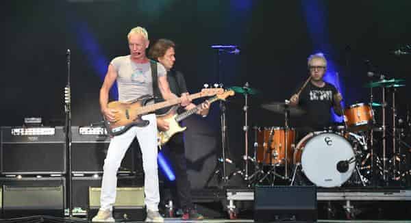 Sting überzeugte die Massen auf dem Coburger Schlossplatz