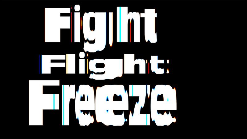 Matthias Ströckel, Fight, Flight, Freeze, 2026, Digitales Video, 15 min. Loop