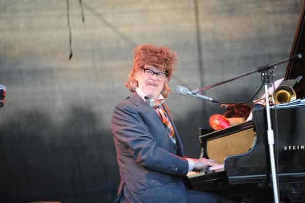 Helge Schneider auf der Seebühne in Bayreuth 2020
