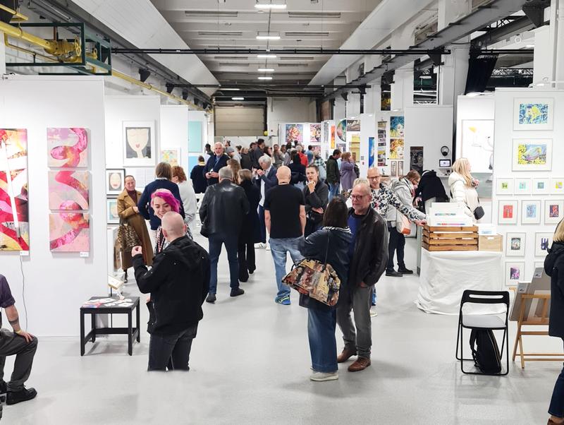 Impressionen supermART Kunstmesse Nürnberg 2024
